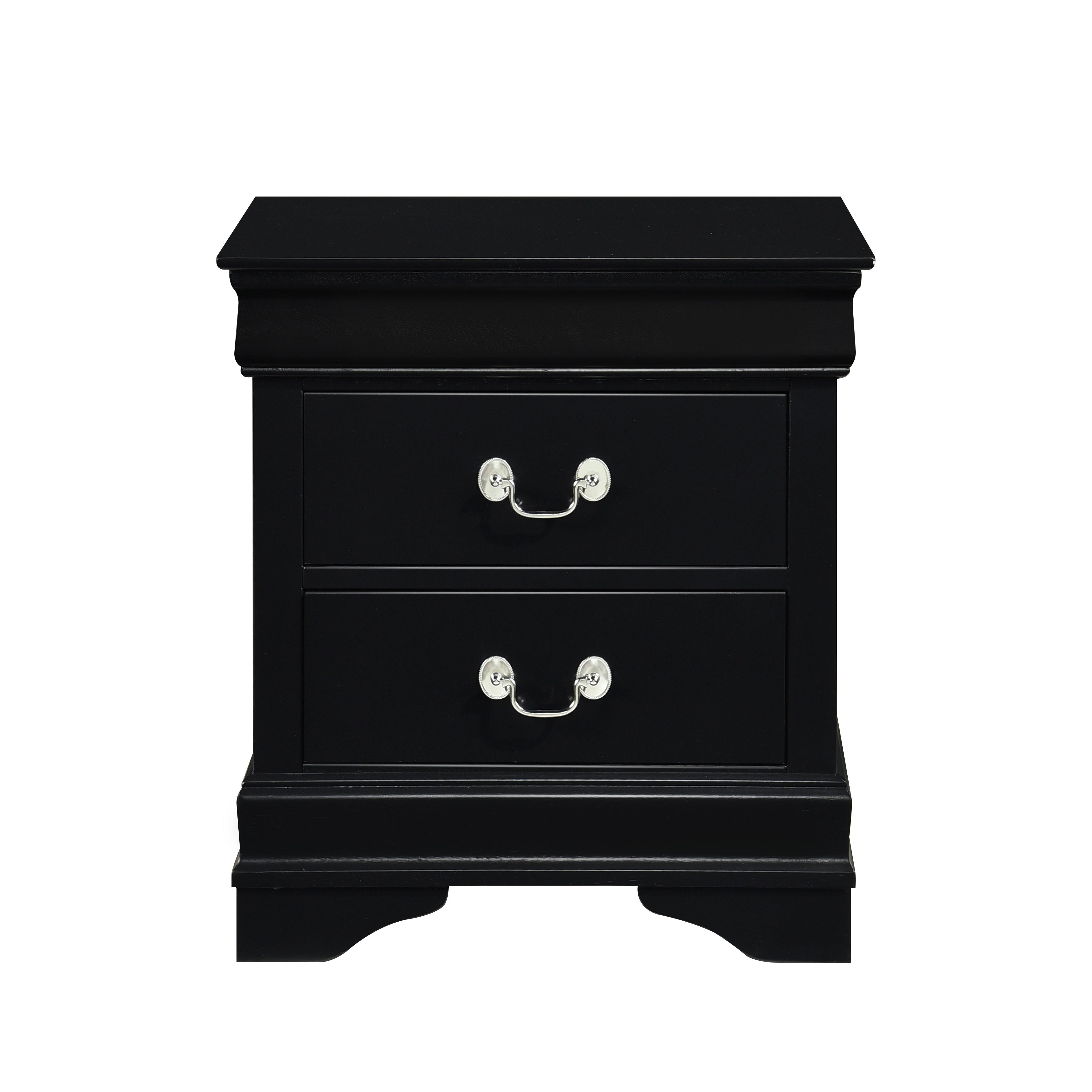 Mayville Black Nightstand - 2147BK-4 - Bien Home Furniture &amp; Electronics