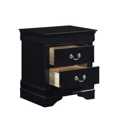 Mayville Black Nightstand - 2147BK-4 - Bien Home Furniture &amp; Electronics