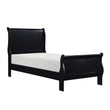 Mayville Black Twin Sleigh Bed - SET | 2147TBK-1 | 2147TBK-3 - Bien Home Furniture & Electronics