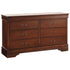 Mayville Brown Cherry Dresser - 2147-5 - Bien Home Furniture & Electronics