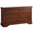 Mayville Brown Cherry Dresser - 2147-5 - Bien Home Furniture & Electronics