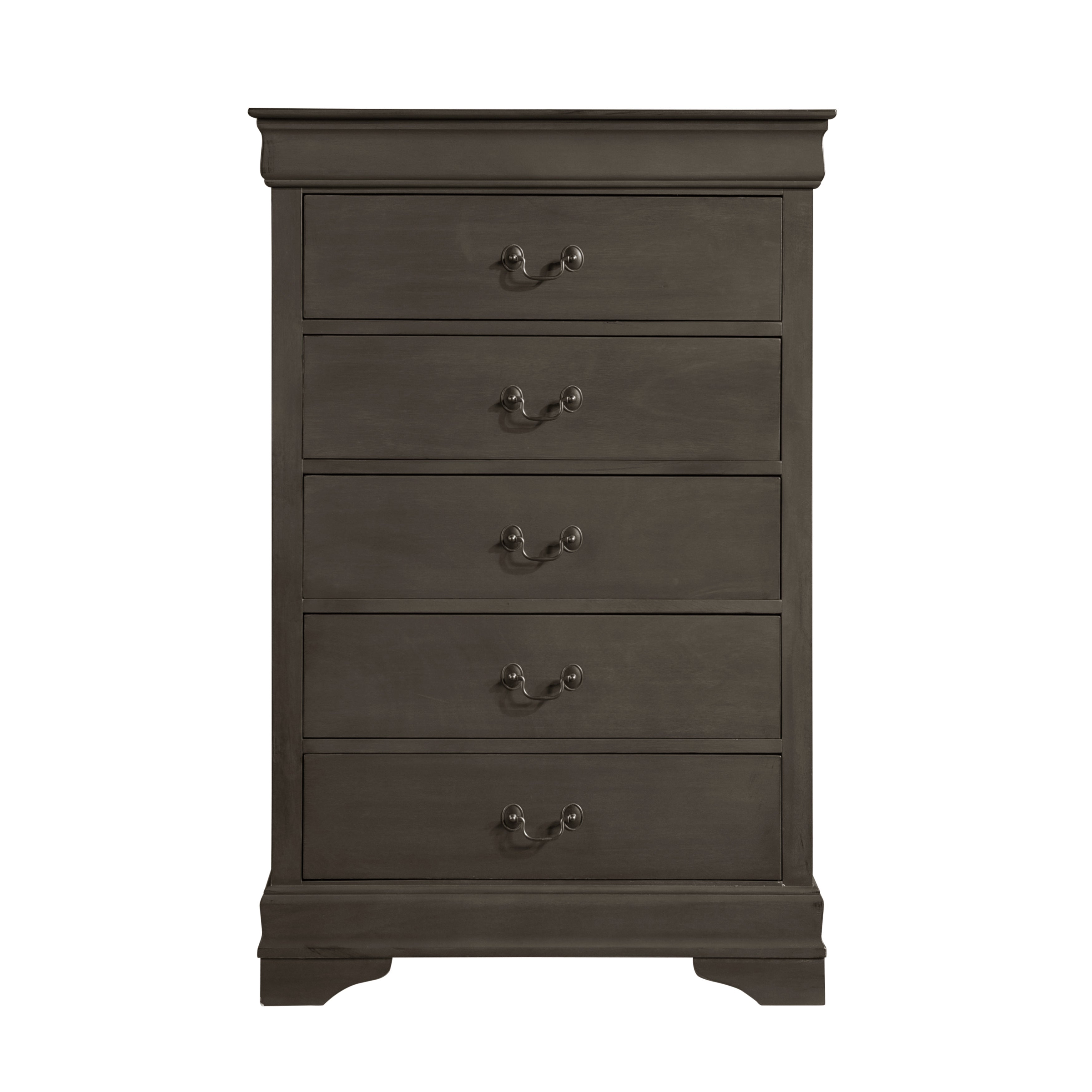 Mayville Stained Gray Chest - 2147SG-9 - Bien Home Furniture &amp; Electronics