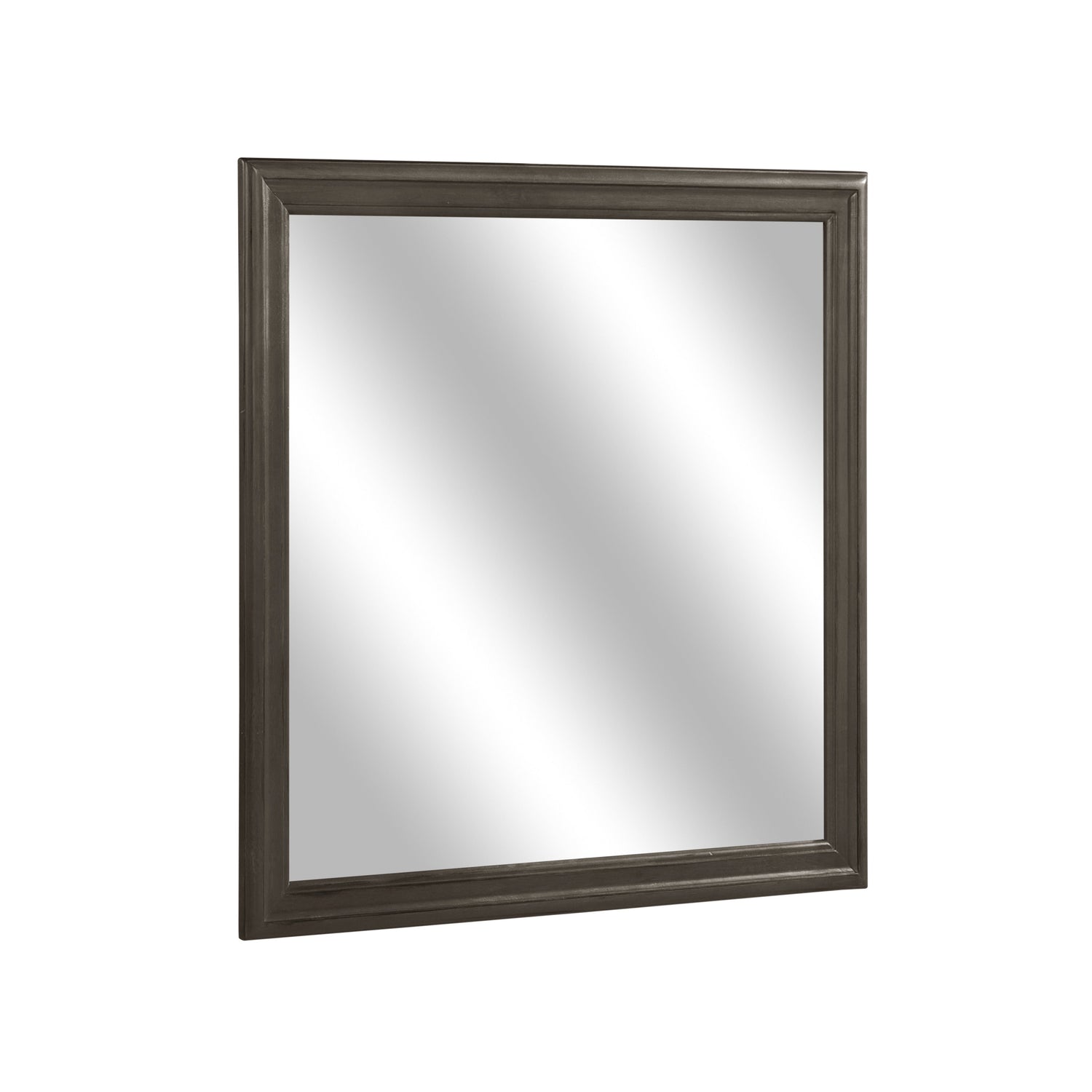 Mayville Stained Gray Mirror (Mirror Only) - 2147SG-6 - Bien Home Furniture &amp; Electronics