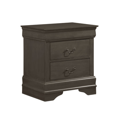 Mayville Stained Gray Sleigh Youth Bedroom Set - SET | 2147TSG-1 | 2147TSG-3 | 2147SG-5 | 2147SG-6 - Bien Home Furniture &amp; Electronics