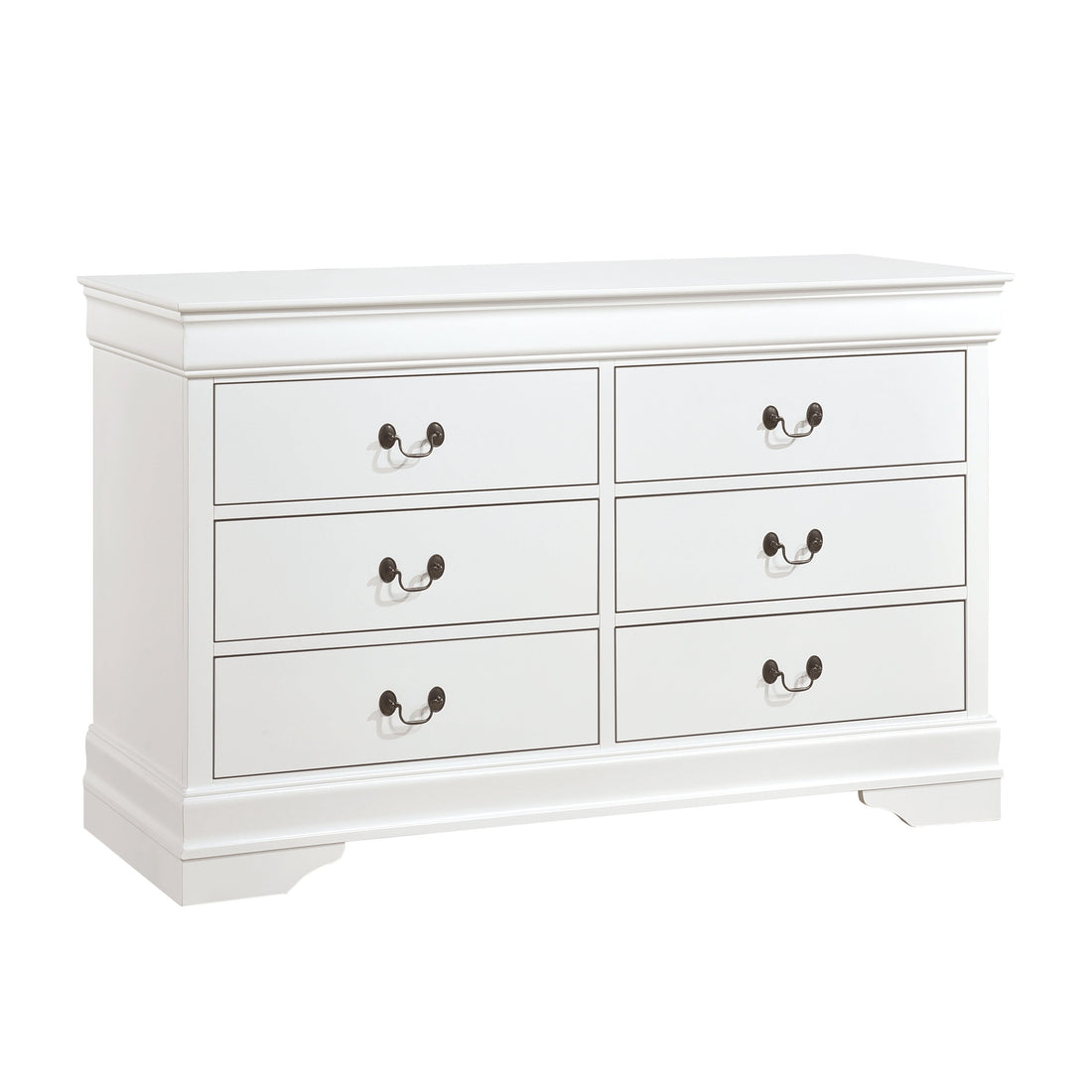 Mayville White Dresser - 2147W-5 - Bien Home Furniture &amp; Electronics