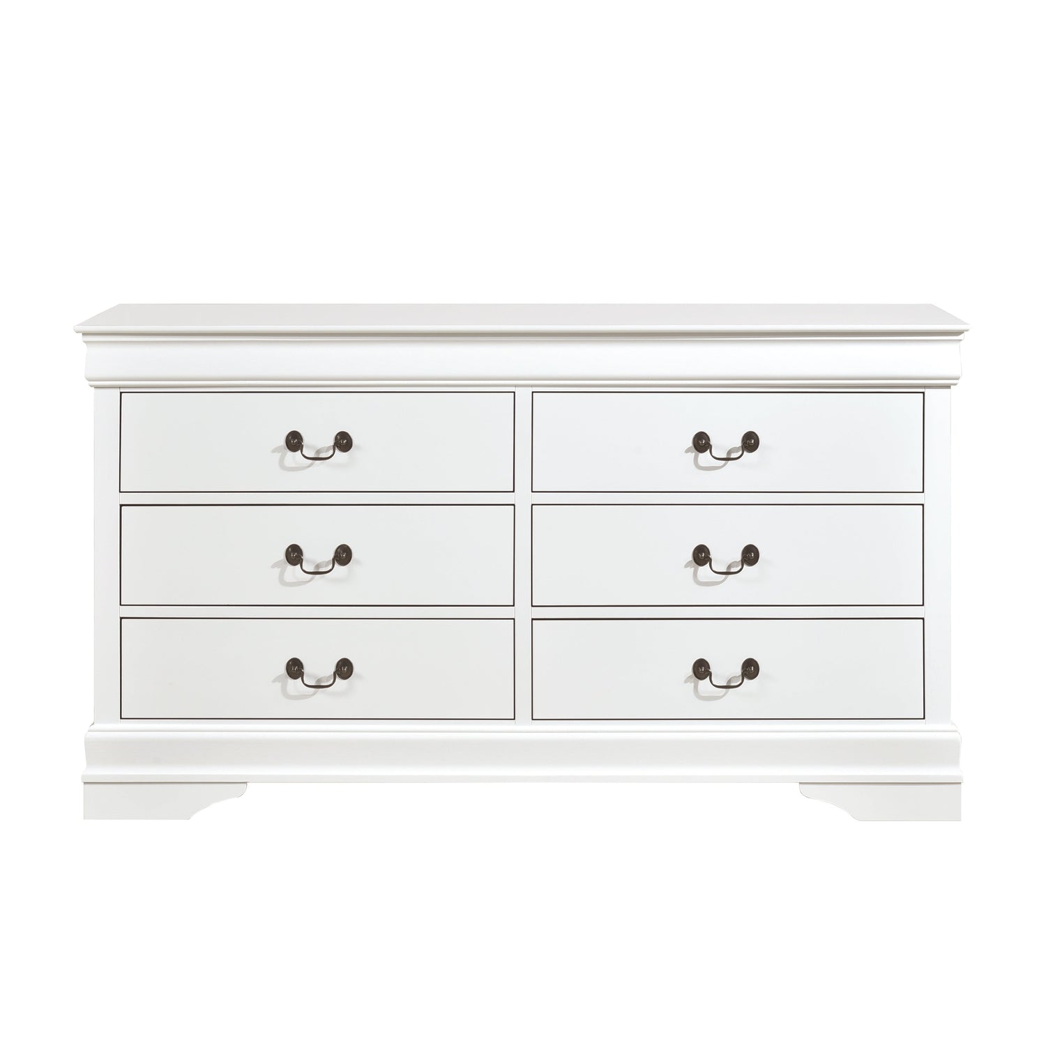 Mayville White Dresser - 2147W-5 - Bien Home Furniture &amp; Electronics