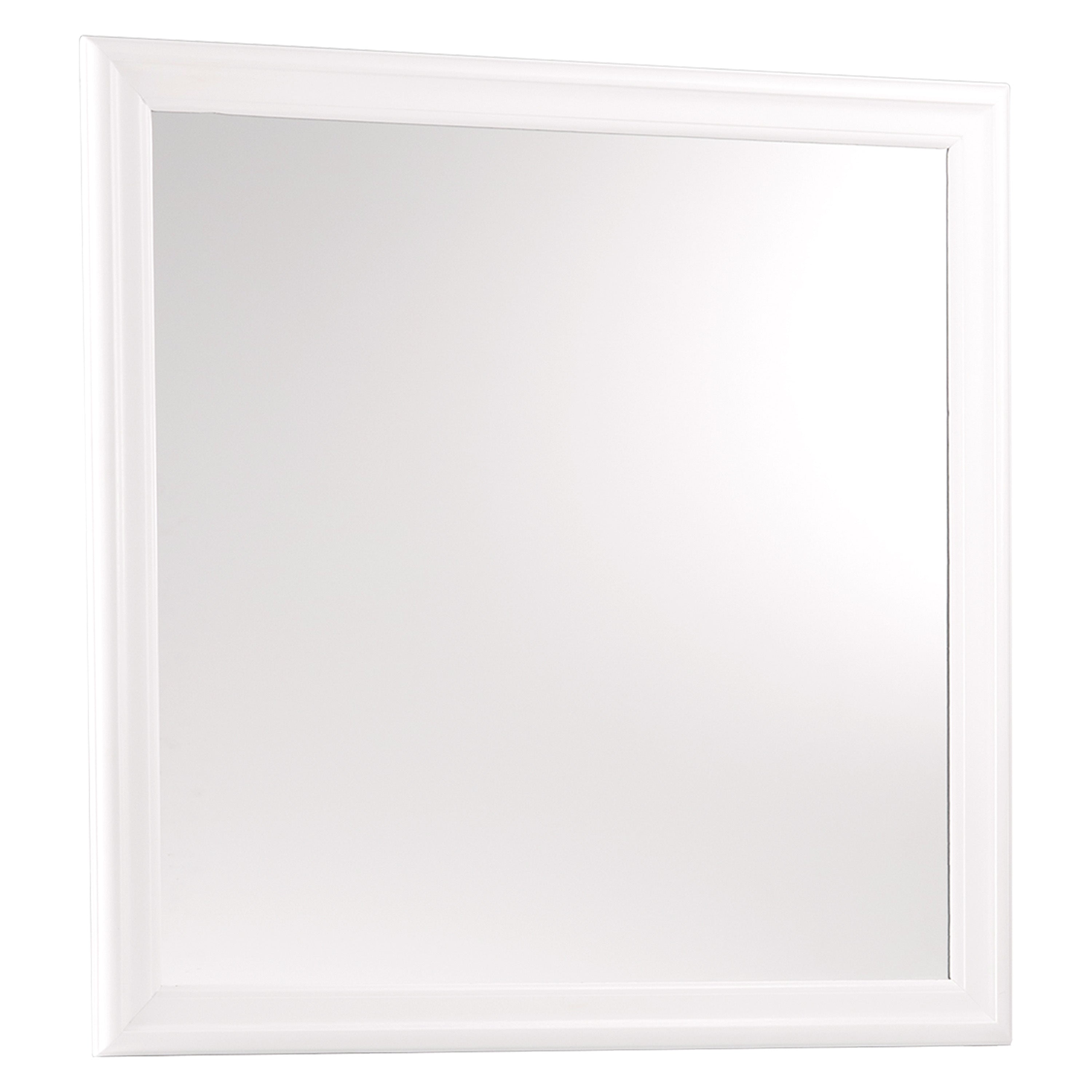 Mayville White Mirror (Mirror Only) - 2147W-6 - Bien Home Furniture &amp; Electronics