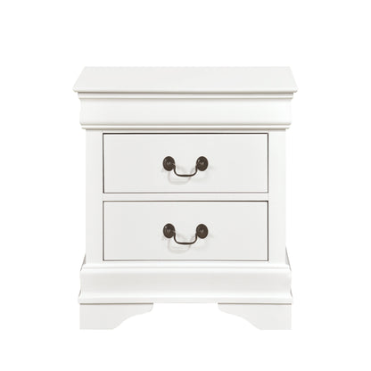 Mayville White Nightstand - 2147W-4 - Bien Home Furniture &amp; Electronics