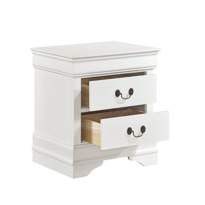 Mayville White Nightstand - 2147W-4 - Bien Home Furniture &amp; Electronics
