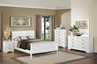 Mayville White Sleigh Bedroom Set - SET | 2147KW-1 | 2147KW-3EK | 2147W-5 | 2147W-6 | 2147W-4 | 2147W-9 - Bien Home Furniture & Electronics