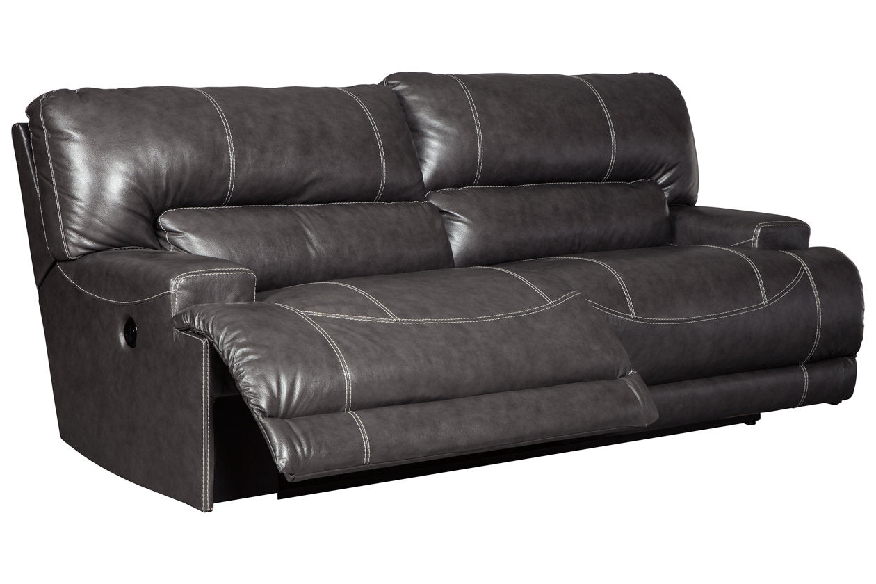 McCaskill Gray Power Reclining Sofa - U6090047 - Bien Home Furniture &amp; Electronics
