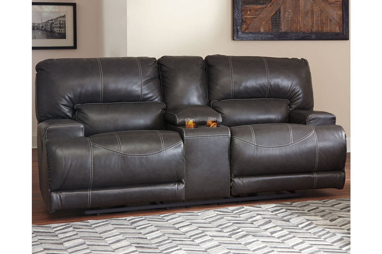 McCaskill Gray Power Reclining Sofa - U6090047 - Bien Home Furniture &amp; Electronics