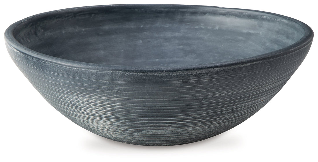 Meadie Distressed Blue Bowl - A2000630 - Bien Home Furniture &amp; Electronics