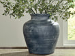 Meadie Distressed Blue Vase - A2000629 - Bien Home Furniture & Electronics