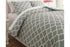 Media Gray/White 3-Piece Full Comforter Set - Q790003F - Bien Home Furniture & Electronics
