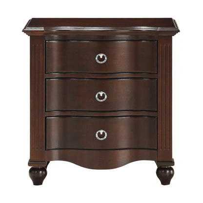 Meghan Espresso Nightstand - 2058C-4 - Bien Home Furniture &amp; Electronics