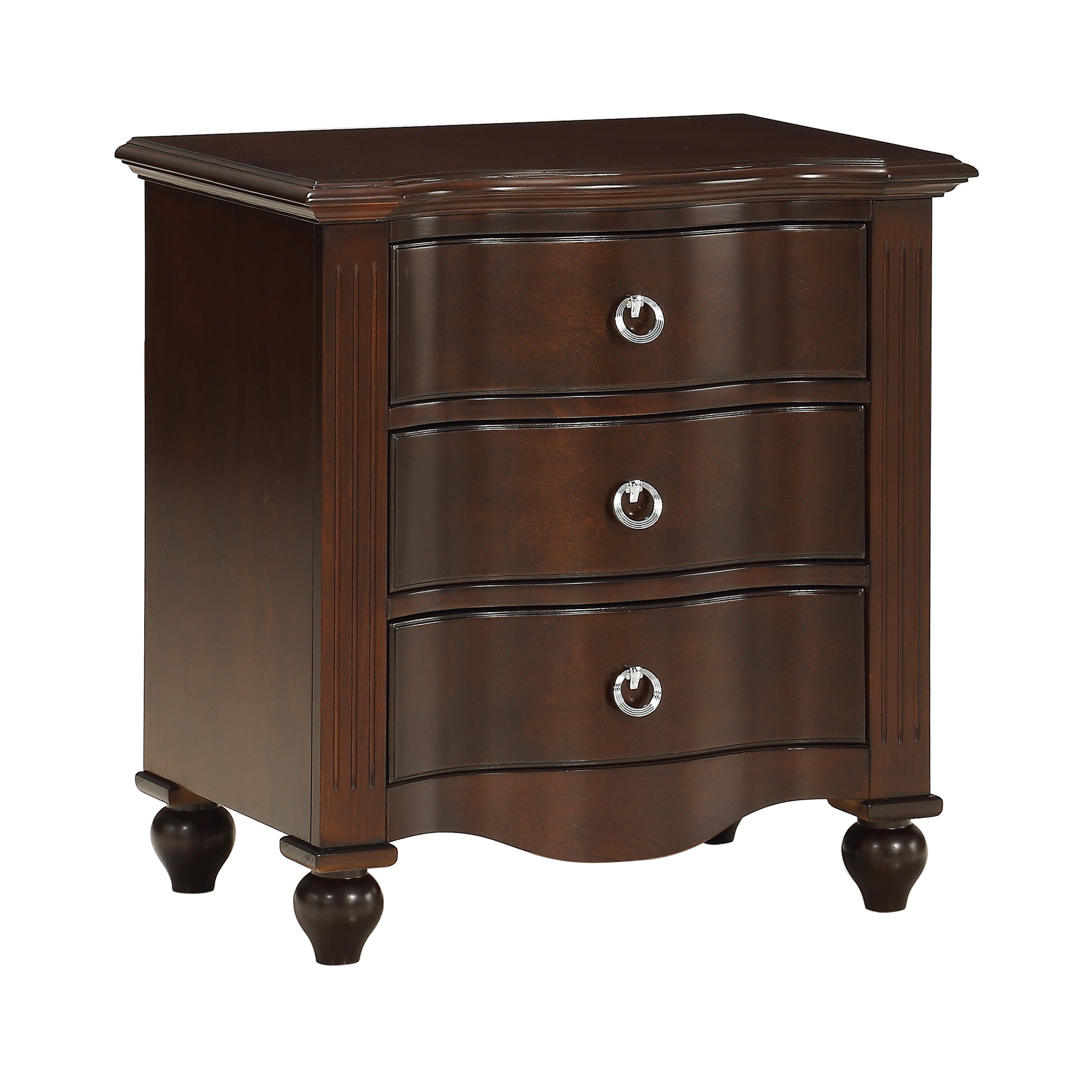 Meghan Espresso Nightstand - 2058C-4 - Bien Home Furniture &amp; Electronics