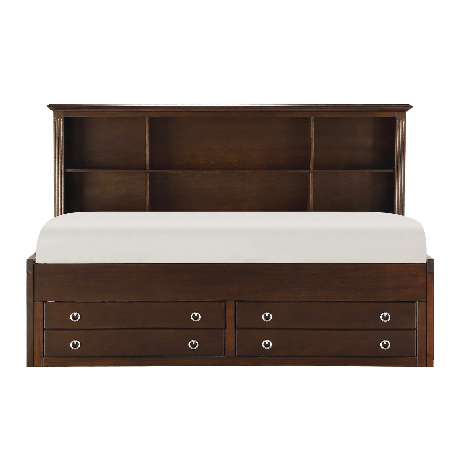 Meghan Espresso Twin Lounge Storage Bed - 2058CPRT-1* - Bien Home Furniture &amp; Electronics