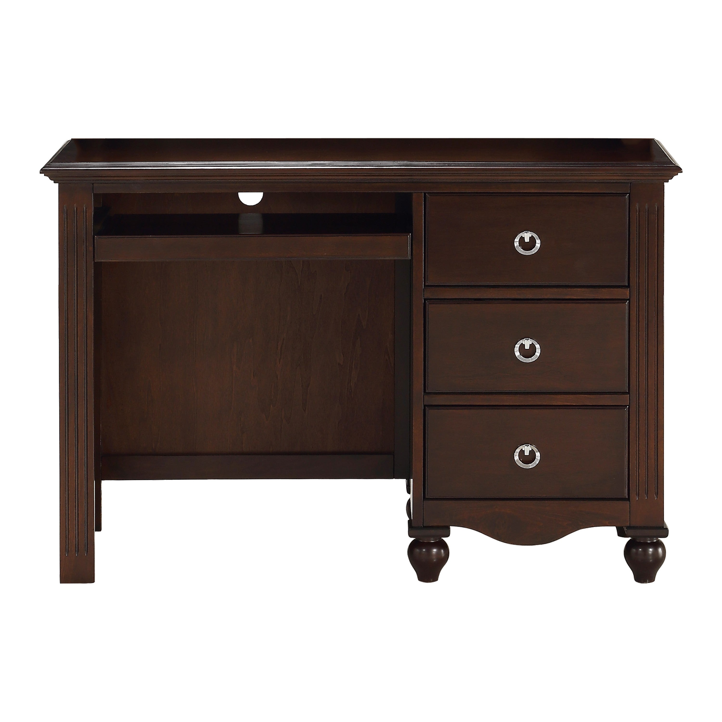 Meghan Espresso Writing Desk - 2058C-15 - Bien Home Furniture &amp; Electronics