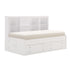 Meghan White Twin Lounge Storage Bed - 2058WHPRT-1* - Bien Home Furniture & Electronics
