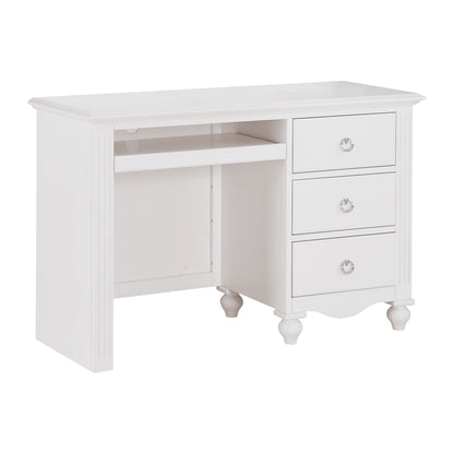 Meghan White Writing Desk - 2058WH-15 - Bien Home Furniture &amp; Electronics