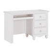 Meghan White Writing Desk - 2058WH-15 - Bien Home Furniture & Electronics