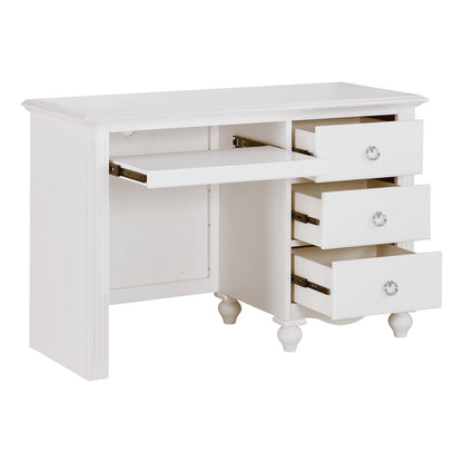 Meghan White Writing Desk - 2058WH-15 - Bien Home Furniture &amp; Electronics