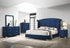 Melody 5-Piece California King Tufted Upholstered Bedroom Set Pacific Blue - 223371KW-S5 - Bien Home Furniture & Electronics