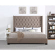 Melody Brown Queen Upholstered Bed - SH229BRW-1 - Bien Home Furniture & Electronics