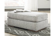 Mercado Pewter Ottoman - 8460414 - Bien Home Furniture & Electronics