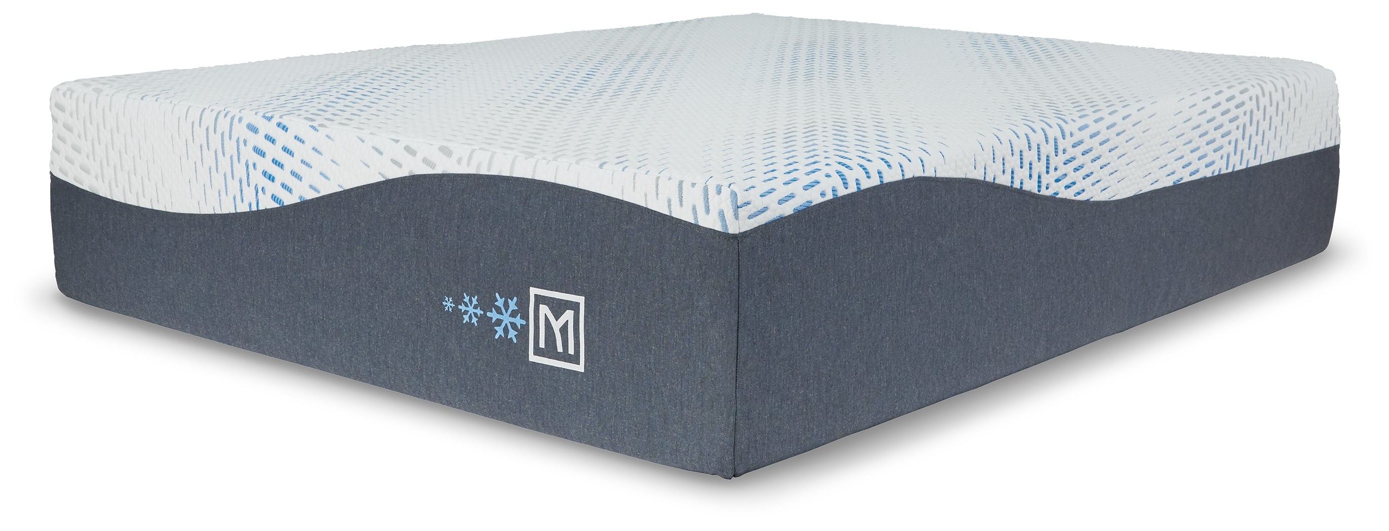 Millennium Luxury Gel Memory Foam White California King Mattress - M50551 - Bien Home Furniture &amp; Electronics