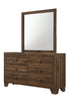Millie Cherry Brown Bedroom Mirror (Mirror Only) - B9250-11 - Bien Home Furniture & Electronics