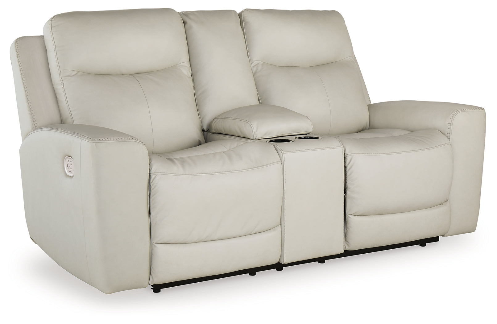 Mindanao Coconut Power Reclining Loveseat with Console - U5950518 - Bien Home Furniture &amp; Electronics