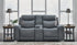Mindanao Steel Power Reclining Loveseat with Console - U5950418 - Bien Home Furniture & Electronics