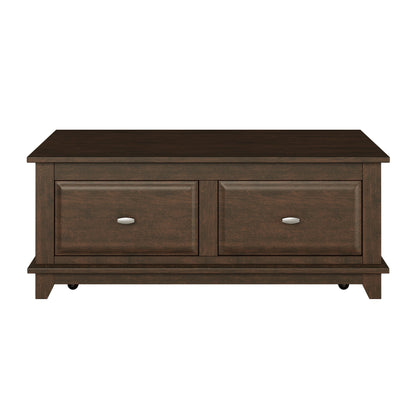 Minot Brown Cherry Lift Top Cocktail Table - 3621-30 - Bien Home Furniture &amp; Electronics