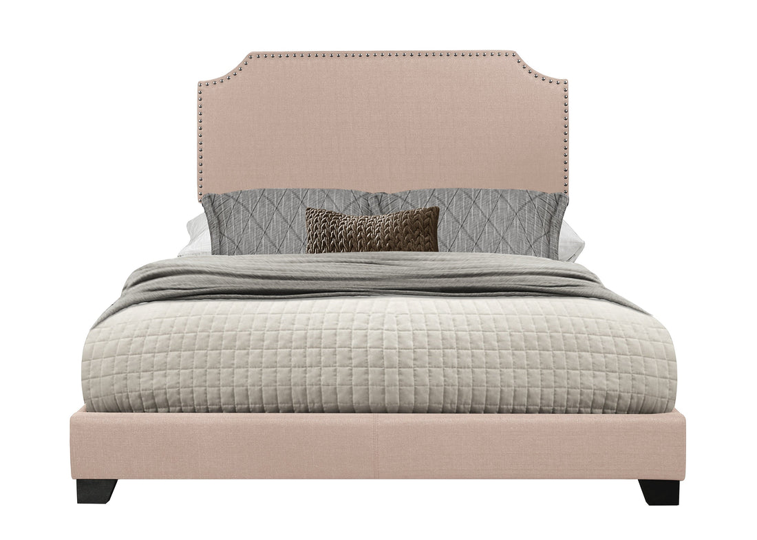 Miranda Beige Full Upholstered Bed - SH235FBGE-1 - Bien Home Furniture &amp; Electronics
