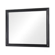 Miranda Black Rectangular Mirror - 206364 - Bien Home Furniture & Electronics