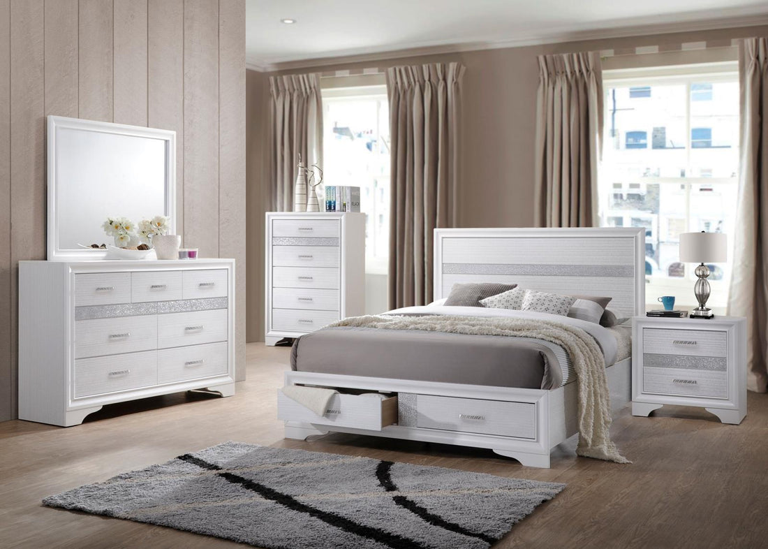 Miranda Platform Storage Bedroom Set - 205111Q-S4 - Bien Home Furniture &amp; Electronics
