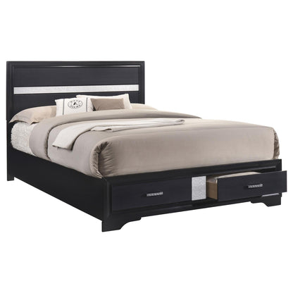 Miranda Platform Storage Bedroom Set - 206361KW-S4 - Bien Home Furniture &amp; Electronics