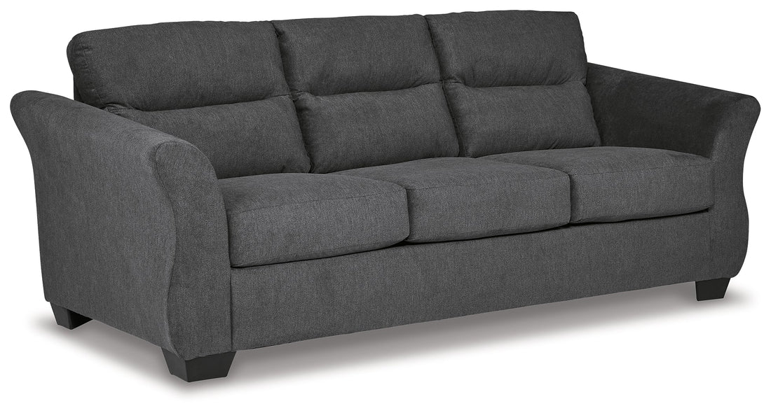 Miravel Gunmetal Queen Sofa Sleeper - 4620439 - Bien Home Furniture &amp; Electronics