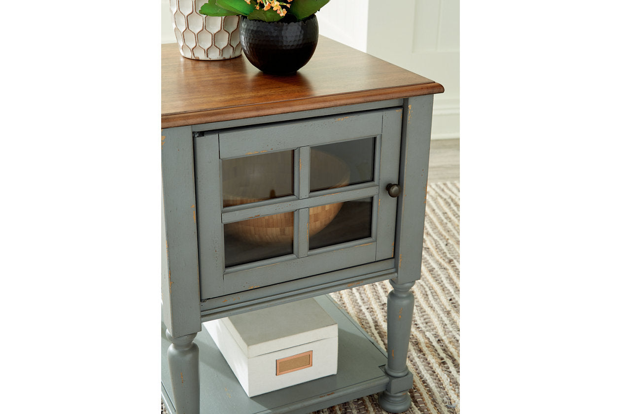 Mirimyn Gray/Brown Accent Cabinet - A4000382 - Bien Home Furniture &amp; Electronics