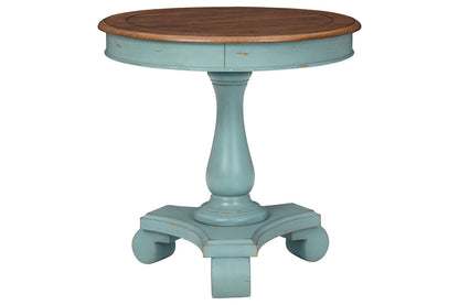 Mirimyn Teal/Brown Accent Table - A4000379 - Bien Home Furniture &amp; Electronics