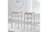 Mirimyn White Bar Height Barstool, Set of 2 - D508-230 - Bien Home Furniture & Electronics