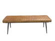 Misty Camel/Black Cushion Side Bench - 110643 - Bien Home Furniture & Electronics