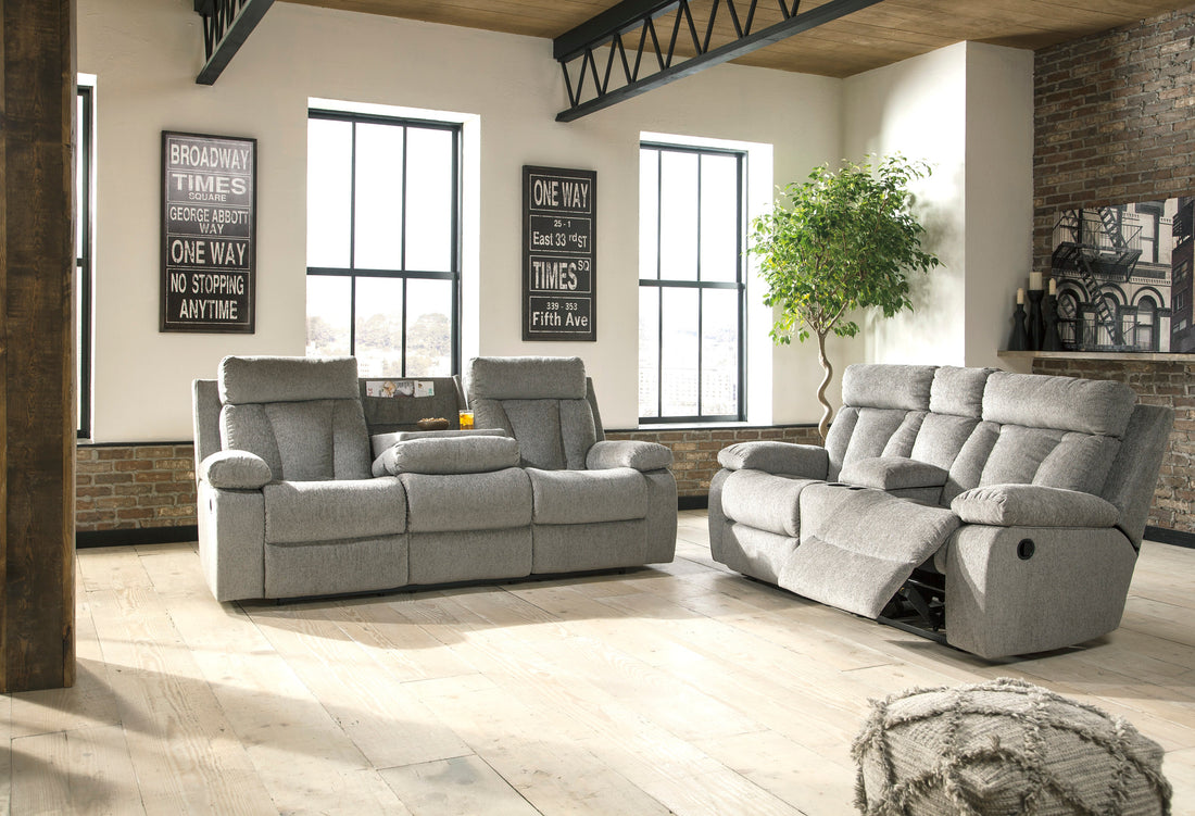 Mitchiner Fog Reclining Living Room Set - SET | 7620489 | 7620494 - Bien Home Furniture &amp; Electronics