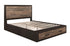Miter Brown Queen Storage Platform Bed - SET | 1762-1 | 1762-2 | 1762-3 - Bien Home Furniture & Electronics