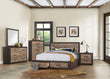 Miter Brown Storage Platform Bedroom Set - SET | 1762K-1 | 1762K-2 | 1762-3 | 1762-4 | 1762-5 | 1762-6 | 1762-9 - Bien Home Furniture & Electronics