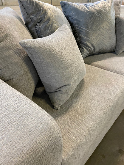Monroe Dove Sofa &amp; Loveseat - 110-Dove 2PC - Bien Home Furniture &amp; Electronics