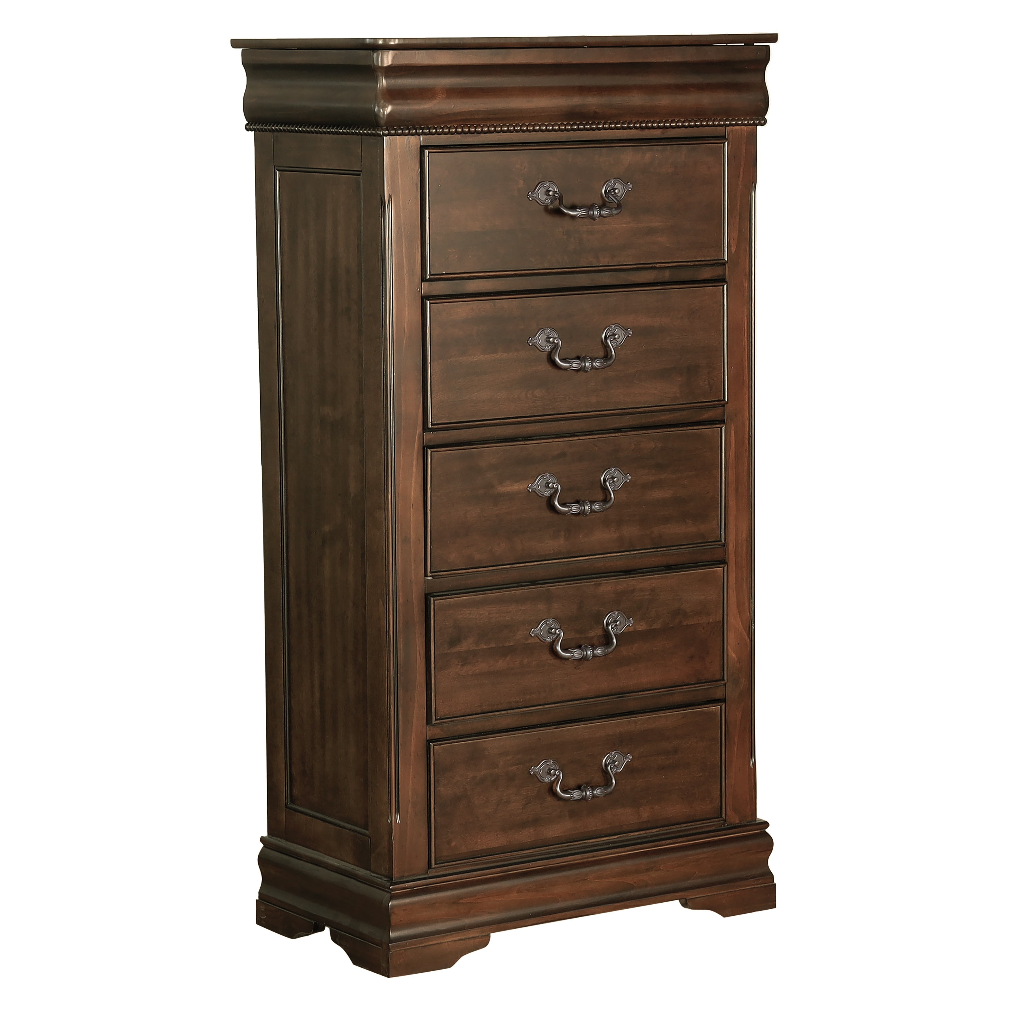 Mont Belvieu Dark Cherry Lift Top Lingerie Chest - 1869-12 - Bien Home Furniture &amp; Electronics