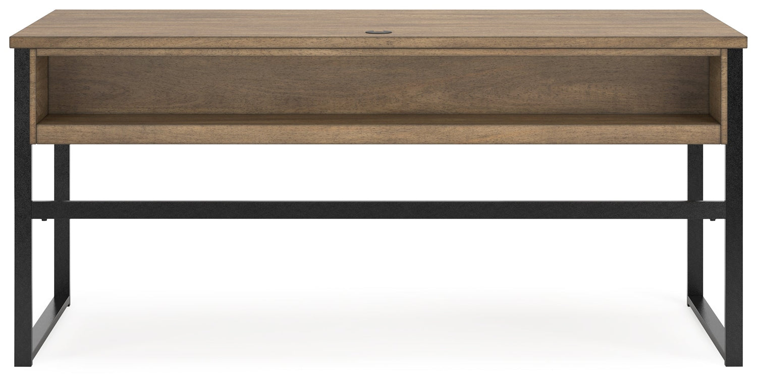 Montia Light Brown 67" Home Office Desk - H632-44 - Bien Home Furniture &amp; Electronics